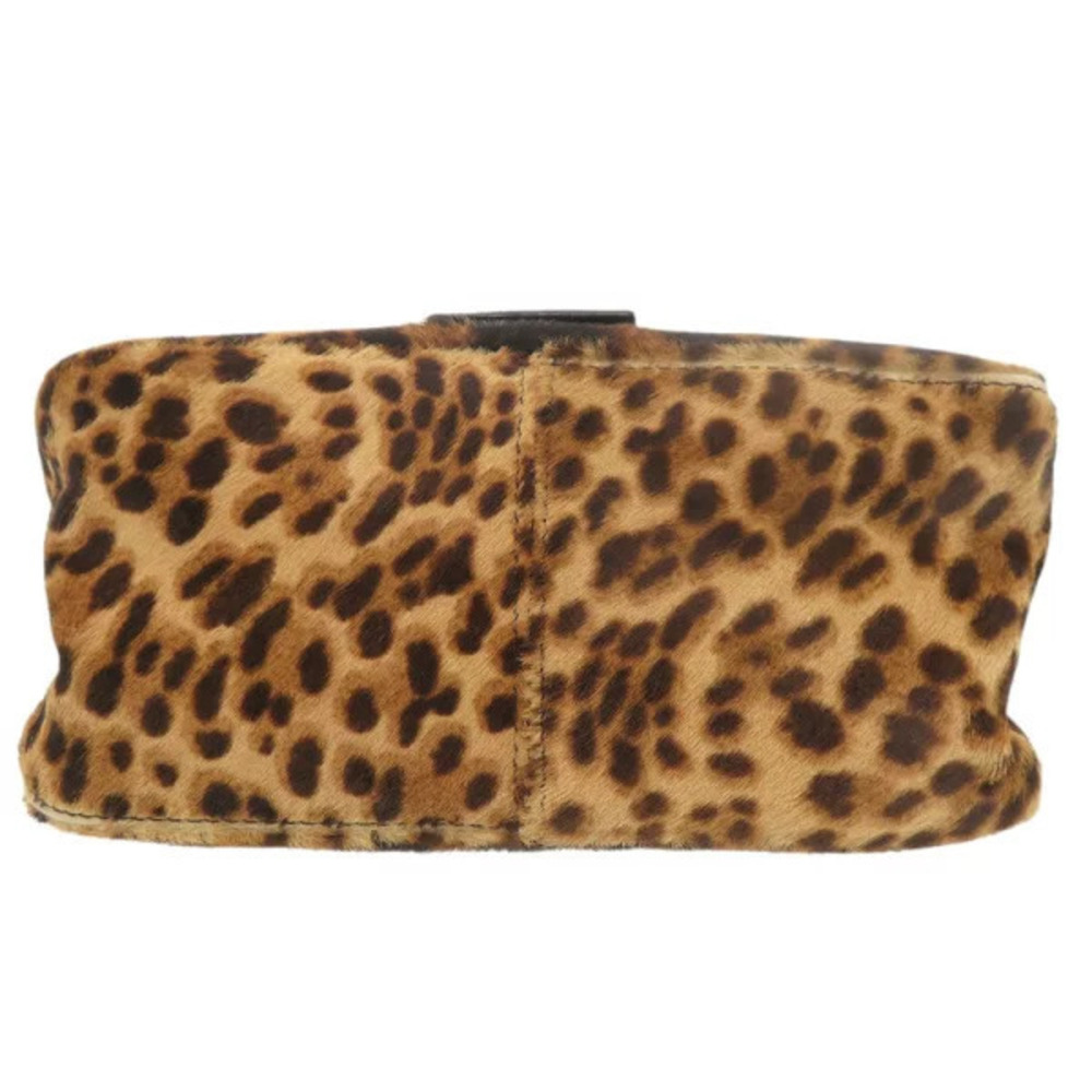 Fendi Mamma Baguette leopard calfskin brown 2way Shoulder Bag - Picture 4 of 10